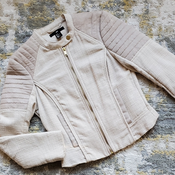 H & M Cropped  Jacket - Picture 1 of 10